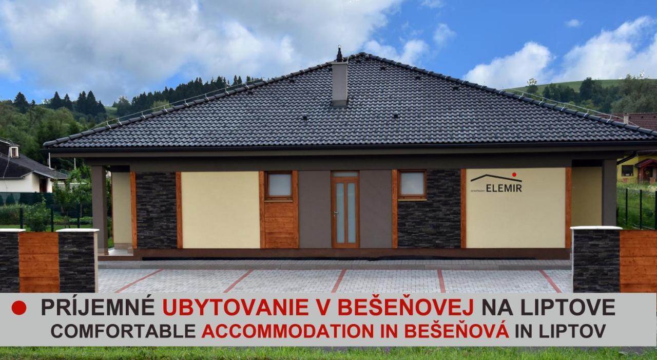 Elemir Apartamento Bešeňová Exterior foto